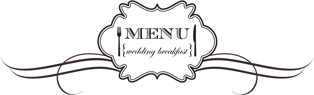 Michael & I Have Carefully Chosen Our Menu Together, - Wedding Dinner Menu Png Transparent PNG - 1086x356 - Free Download on - Transparent PNG Free Download | PNGio