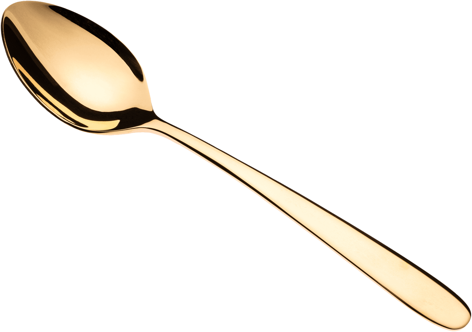 Milano Dinner Spoon Gold-plated - Gold Spoon Png Transparent PNG - 450x317 - Free Download on - Transparent PNG Free Download | PNGio