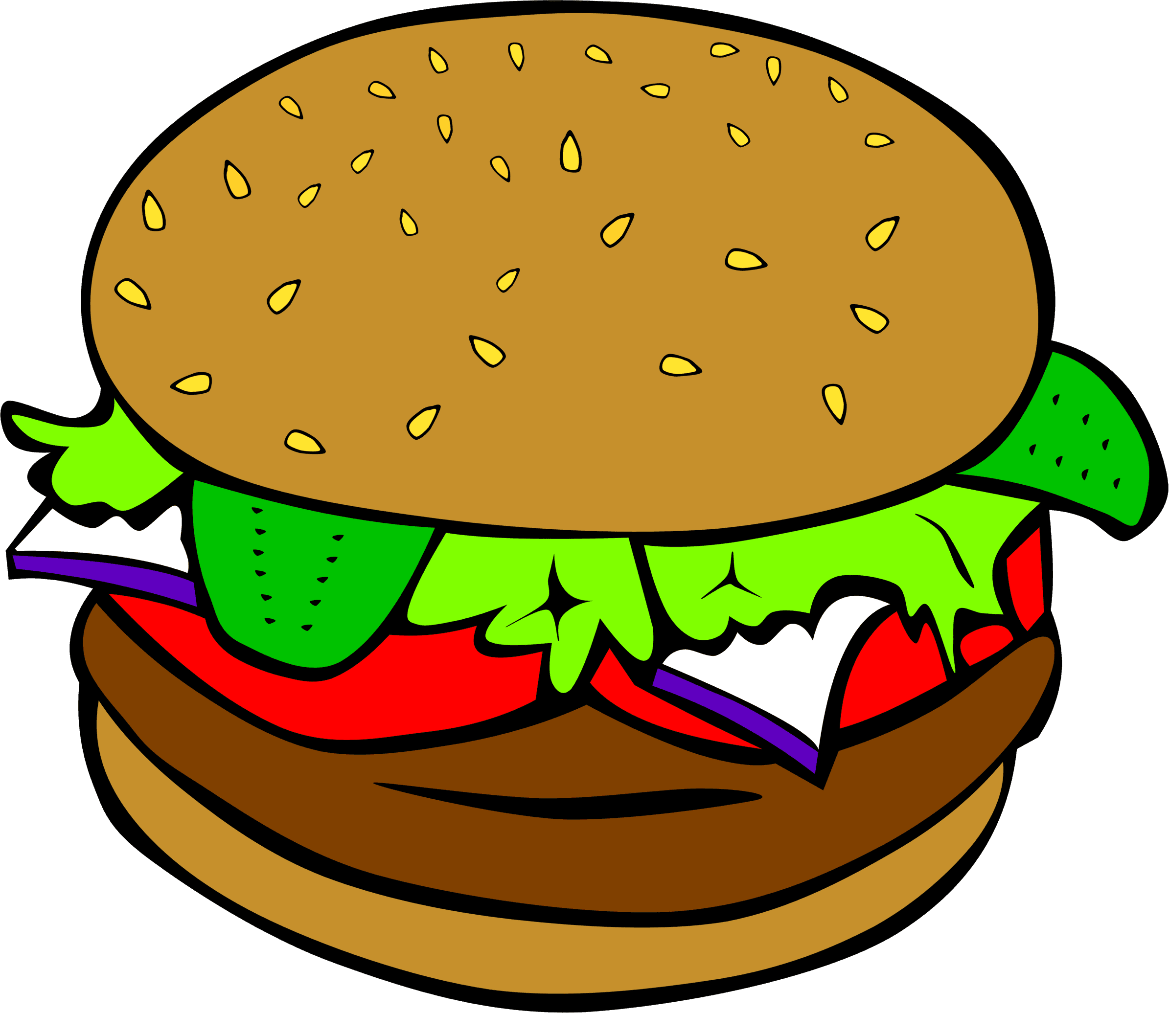 Graphic Black And White Stock Clipart Food Lunch Dinner - Food Clipart Transparent PNG - 2389x2071 - Free Download on - Transparent PNG Free Download | PNGio