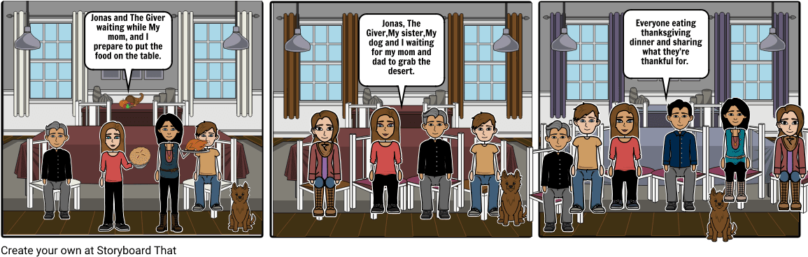 Giver\jonas At Your Thanksgiving Dinner - Cartoon Transparent PNG - 1164x385 - Free Download on - Transparent PNG Free Download | PNGio