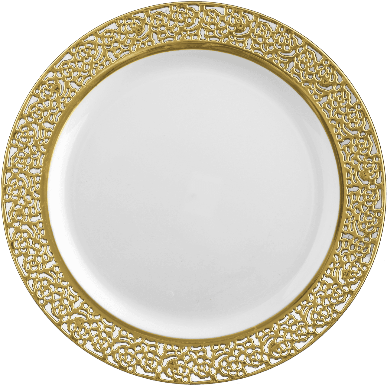 Elegant White Plastic - Decor Elegant Disposable Premium Heavy Weight 10.25 Transparent PNG - 1280x1274 - Free Download on - Transparent PNG Free Download | PNGio