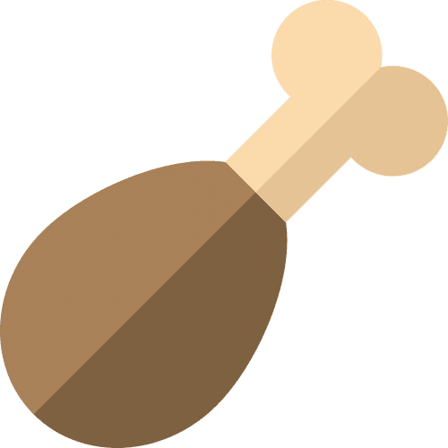 Turkey Leg Clipart Transparent PNG - 500x500 - Free Download on - Transparent PNG Free Download | PNGio