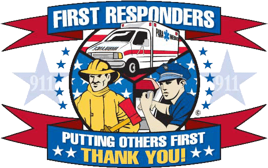 First Responders Dinner - Remembering First Responders 9 11 Transparent PNG - 578x347 - Free Download on - Transparent PNG Free Download | PNGio