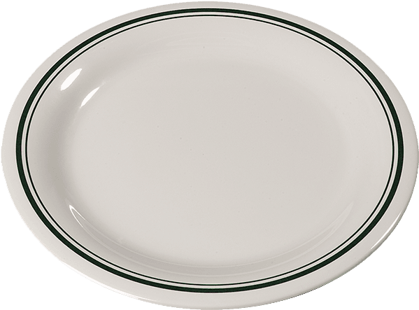 Carlisle Dinner Plate Plastic 9" Dia - Serving Tray Transparent PNG - 628x628 - Free Download on - Transparent PNG Free Download | PNGio