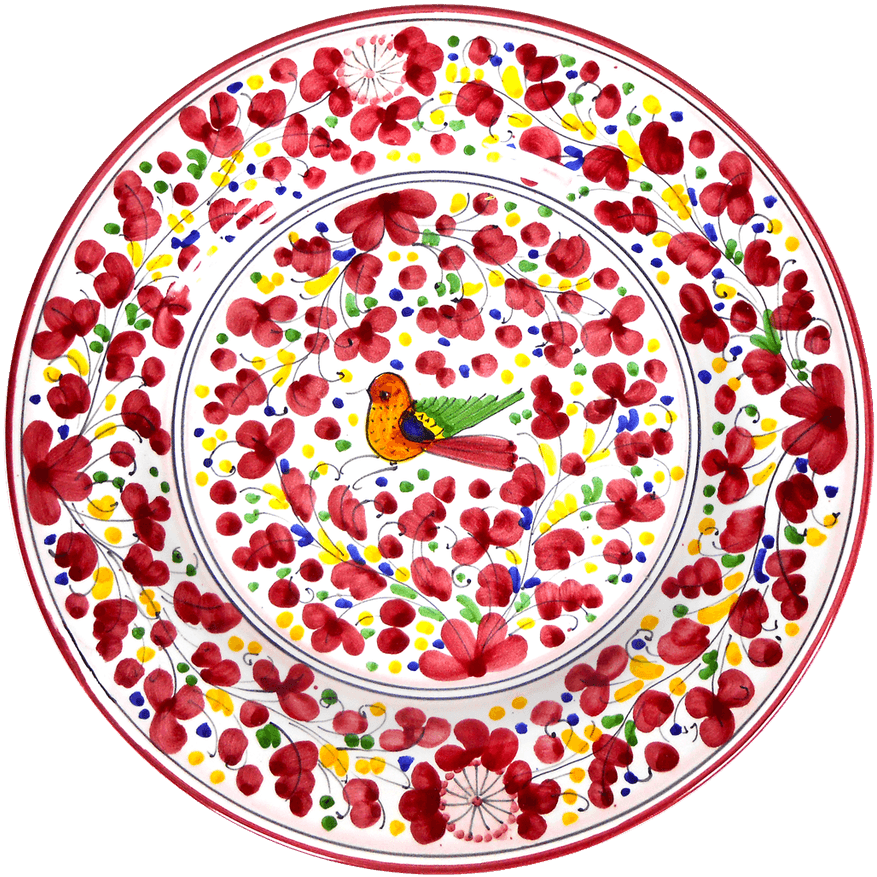 Dinner Plate Arabesco Rosso - Circle Transparent PNG - 912x912 - Free Download on - Transparent PNG Free Download | PNGio