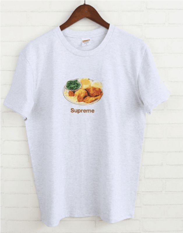 Supreme 18ss Chicken Dinner Tee Supreme 18ss Chicken - Taco Transparent PNG - 800x800 - Free Download on - Transparent PNG Free Download | PNGio