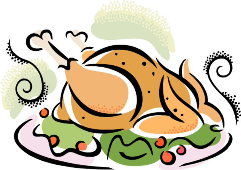Transparent Thanksgiving Dinner Png - Clip Art Turkey Dinner, Png Download - Transparent PNG Free Download | PNGio