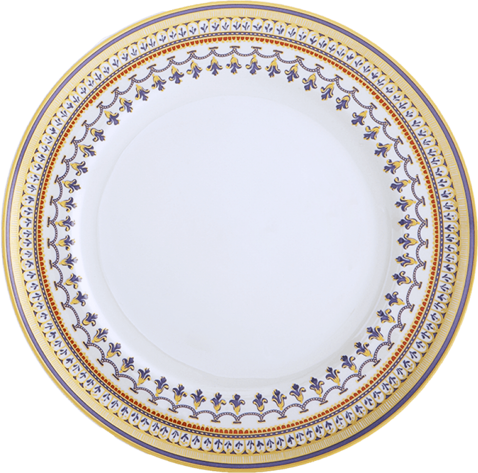 Chinoise Blue Large Dinner Plate - Mottahedeh Chinoise Blue, HD Png Download - Transparent PNG Free Download | PNGio