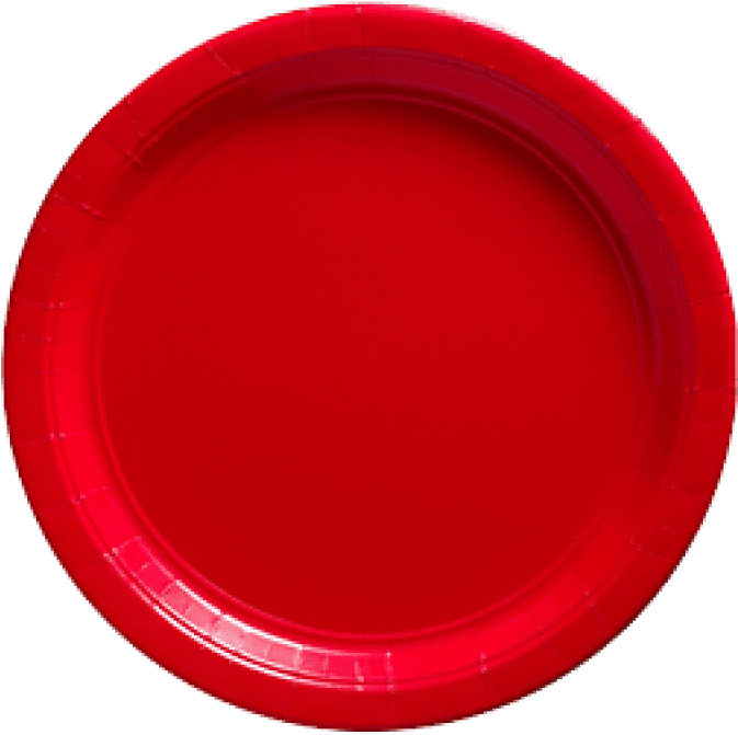 Apple Red Paper Dinner Plates 20ct - Circle, HD Png Download - Transparent PNG Free Download | PNGio