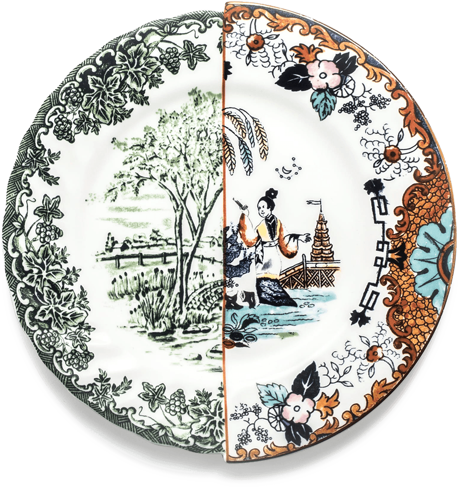 Seletti Hybrid Collection, Ipazia Dinner Plate-0 - Seletti Hybrid Plates, HD Png Download - Transparent PNG Free Download | PNGio