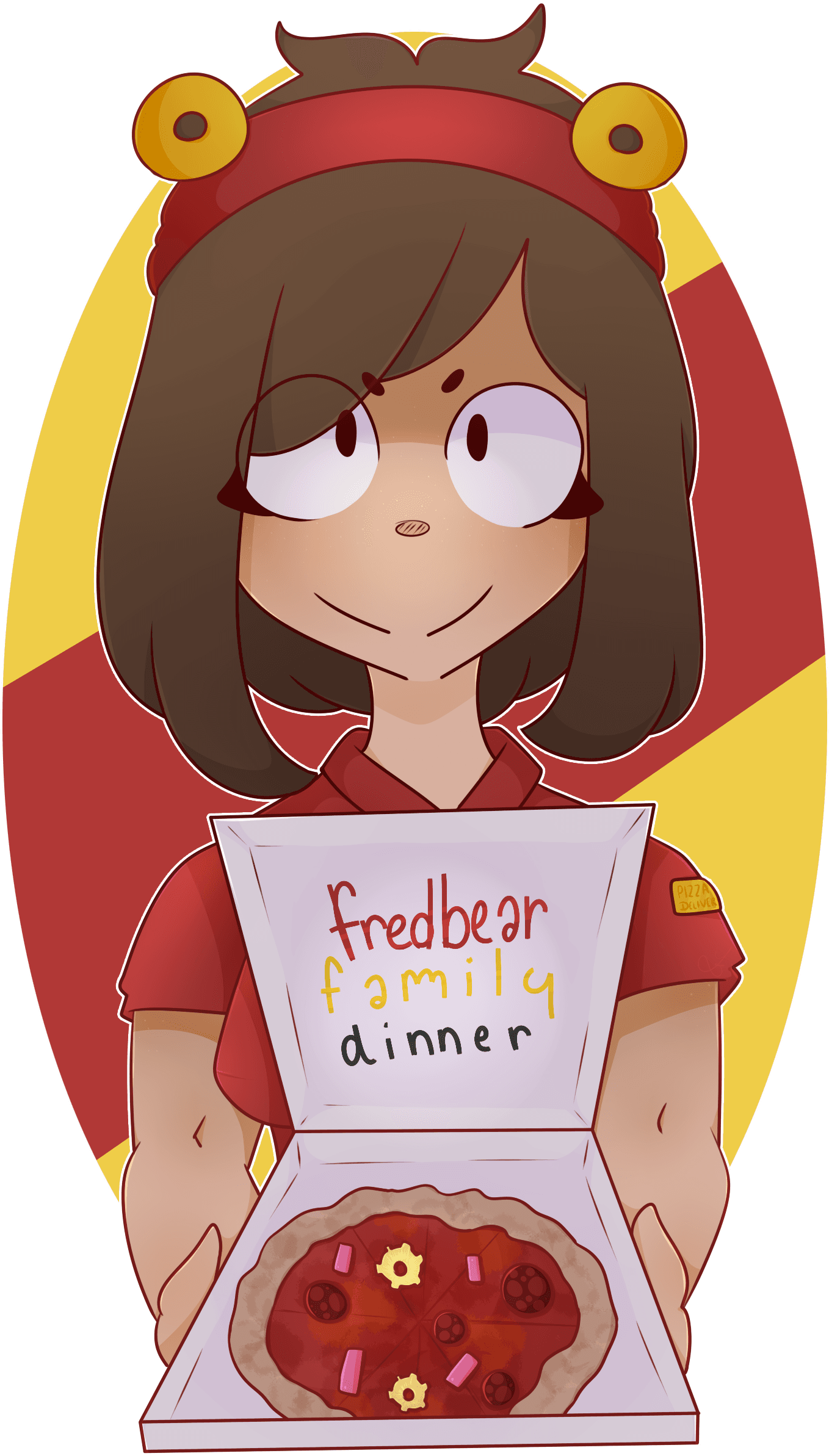 Pizza Clipart Dinner Diner - Cartoon, HD Png Download - Transparent PNG Free Download | PNGio