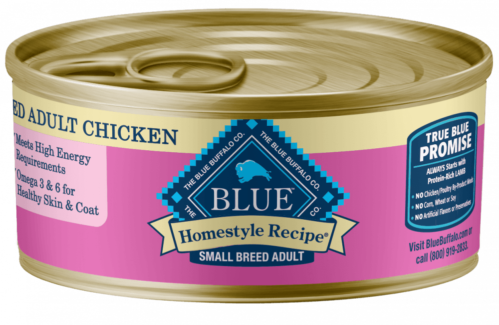 Blue Buffalo Homestyle Recipe Small Breed Chicken Dinner - Blue Buffalo Dog Food, HD Png Download - Transparent PNG Free Download | PNGio