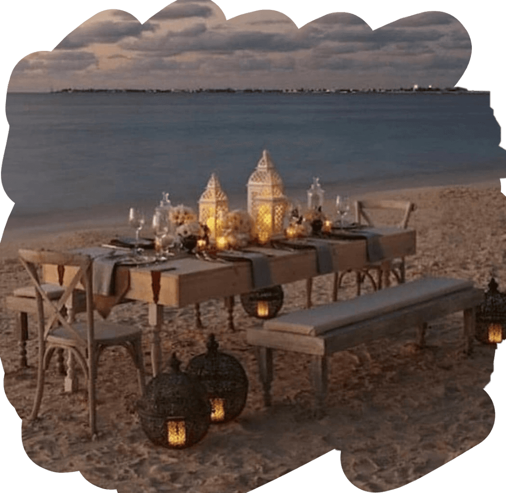#beach #dinner #tea #supper #night #table #food #party - Grand Cayman Marriott Beach Resort, HD Png Download - Transparent PNG Free Download | PNGio