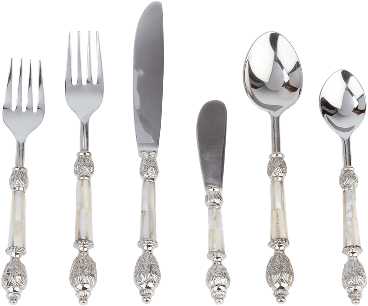 Rental, Flatware, Stainless, Dinner Fork, Dinner Knife,, HD Png Download - Transparent PNG Free Download | PNGio