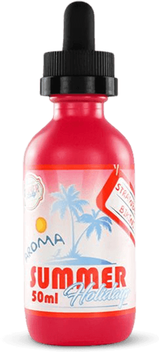 Dinner Lady Strawberry Bikini 60ml - Strawberry Bikini E Liquid, HD Png Download - Transparent PNG Free Download | PNGio
