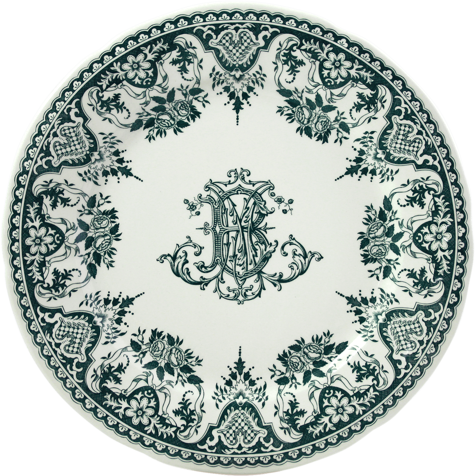 Dinner Plate - Monogram - Gien Les Dépareillées, HD Png Download - Transparent PNG Free Download | PNGio