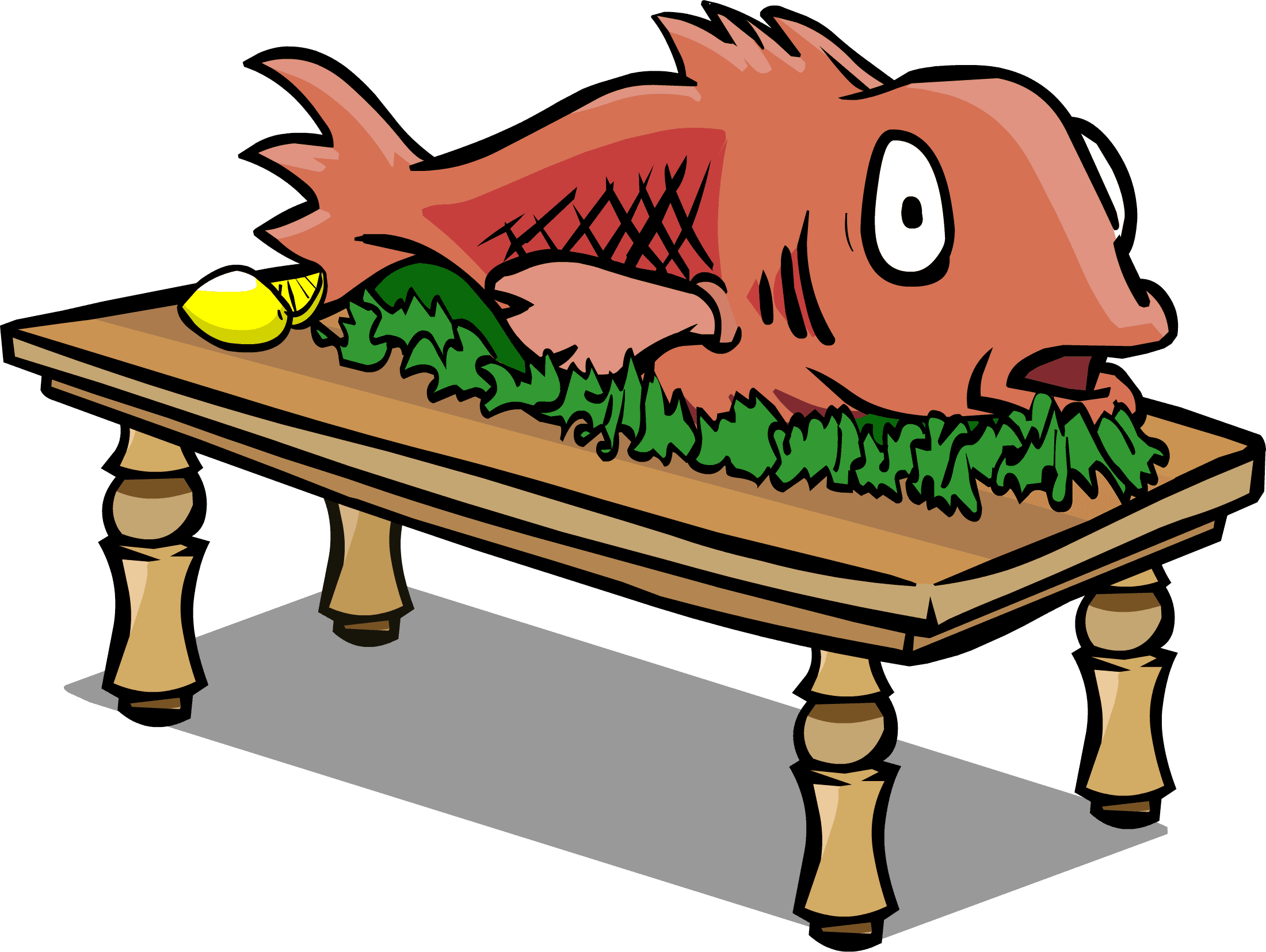 Dinner Table Sprite - Cartoon Coffee Table Clipart, HD Png Download - Transparent PNG Free Download | PNGio