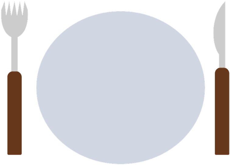 Dinner Plate Clipart Cutlery - Circle, HD Png Download - Transparent PNG Free Download | PNGio