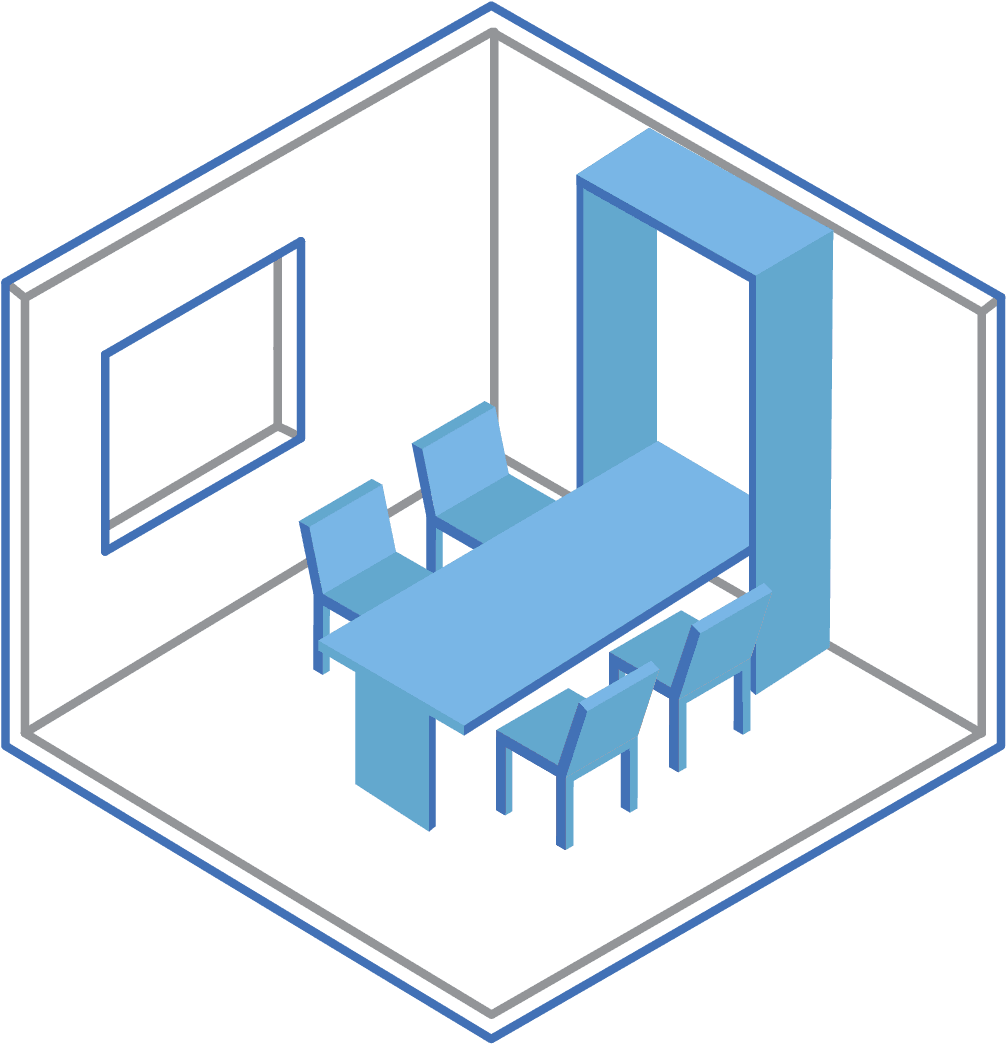 Built-in Dinner Table - Furniture, HD Png Download - Transparent PNG Free Download | PNGio