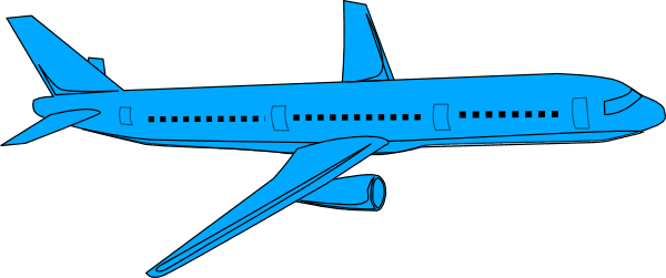 Aviation Clipart Blue Plane - Clip Art Blue Airplane - Free Transparent PNG Clipart Images Download. - Transparent PNG Free Download | PNGio