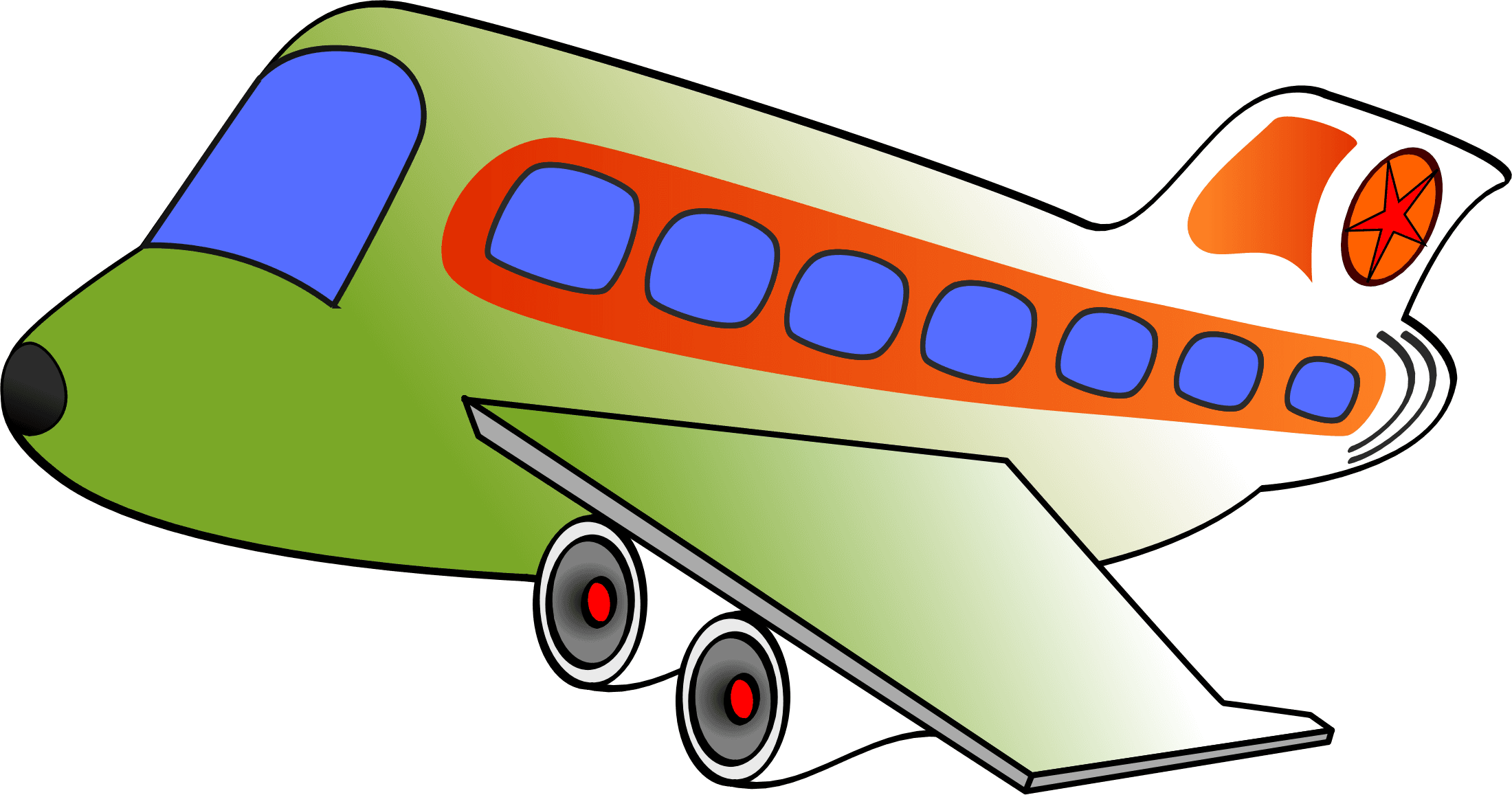 Air Force Airplane Clipart - Airplane Clipart Big Windows - Free Transparent PNG Clipart Images Download. - Transparent PNG Free Download | PNGio
