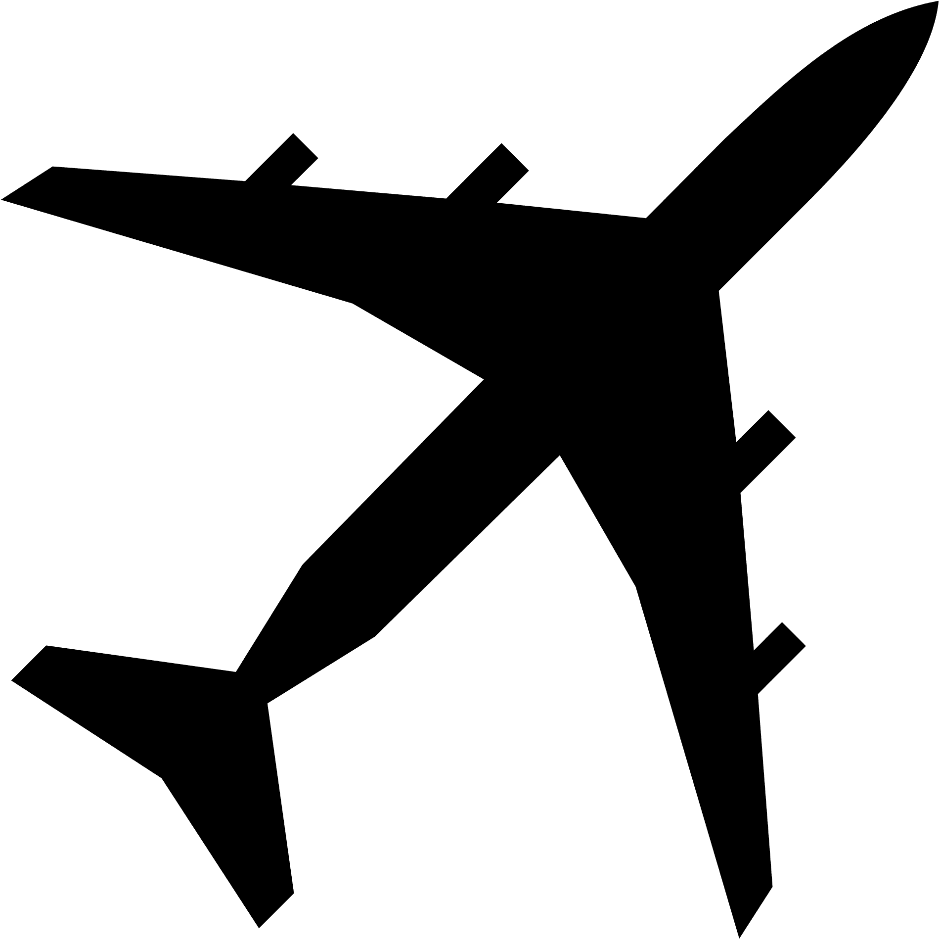 Free Stencils For Airplanes Fileairplane Silhouette - Airplane Png - Free Transparent PNG Clipart Images Download. - Transparent PNG Free Download | PNGio