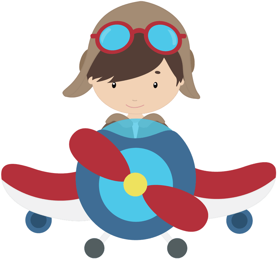 Flugzeug Party, Clipart, Flugzeuge, Jungen, Ideen, - Airplane Boy Clipart - Free Transparent PNG Clipart Images Download. - Transparent PNG Free Download | PNGio
