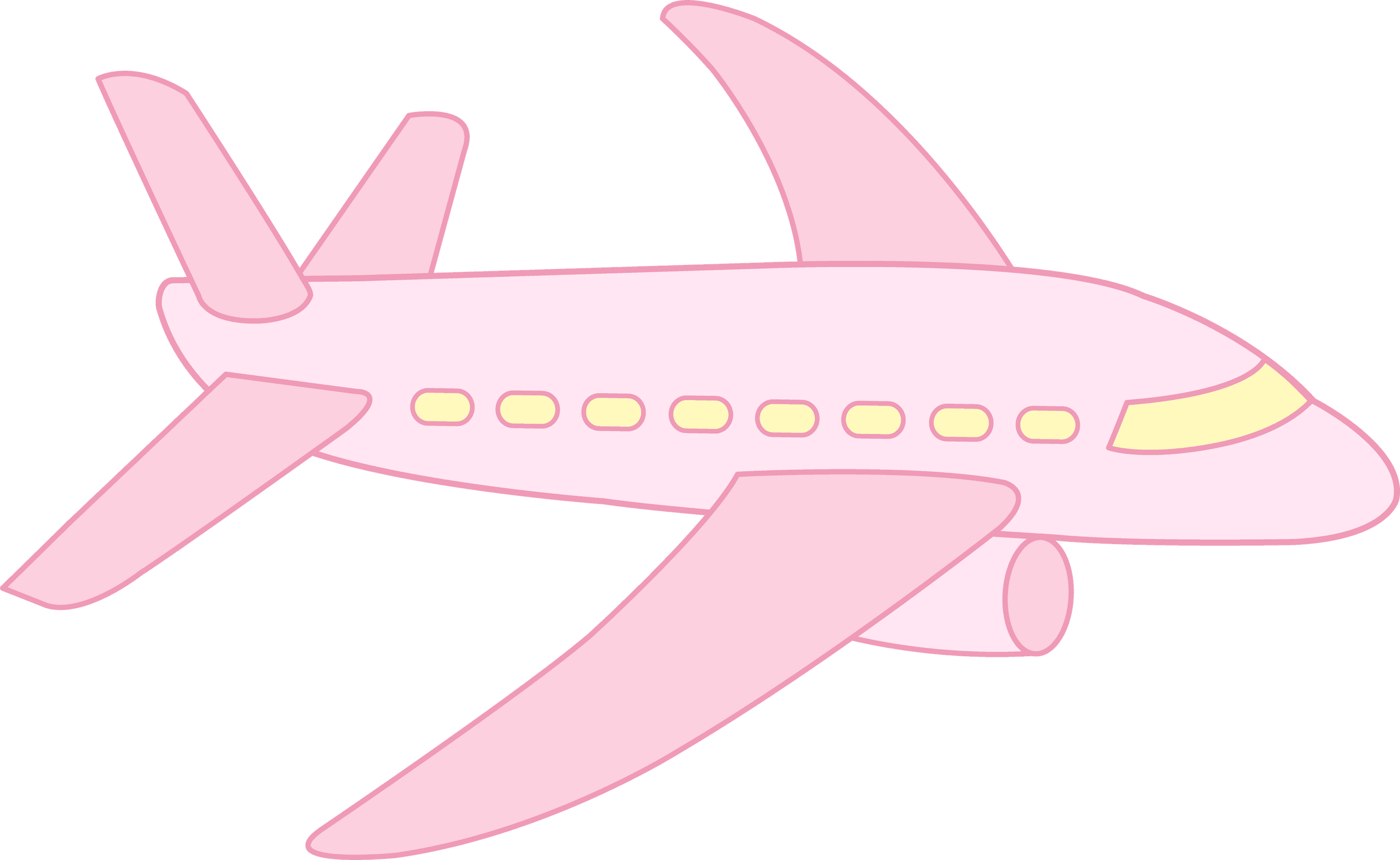 Cartoon - Cute Cartoon Airplane - Free Transparent PNG Clipart Images Download. - Transparent PNG Free Download | PNGio