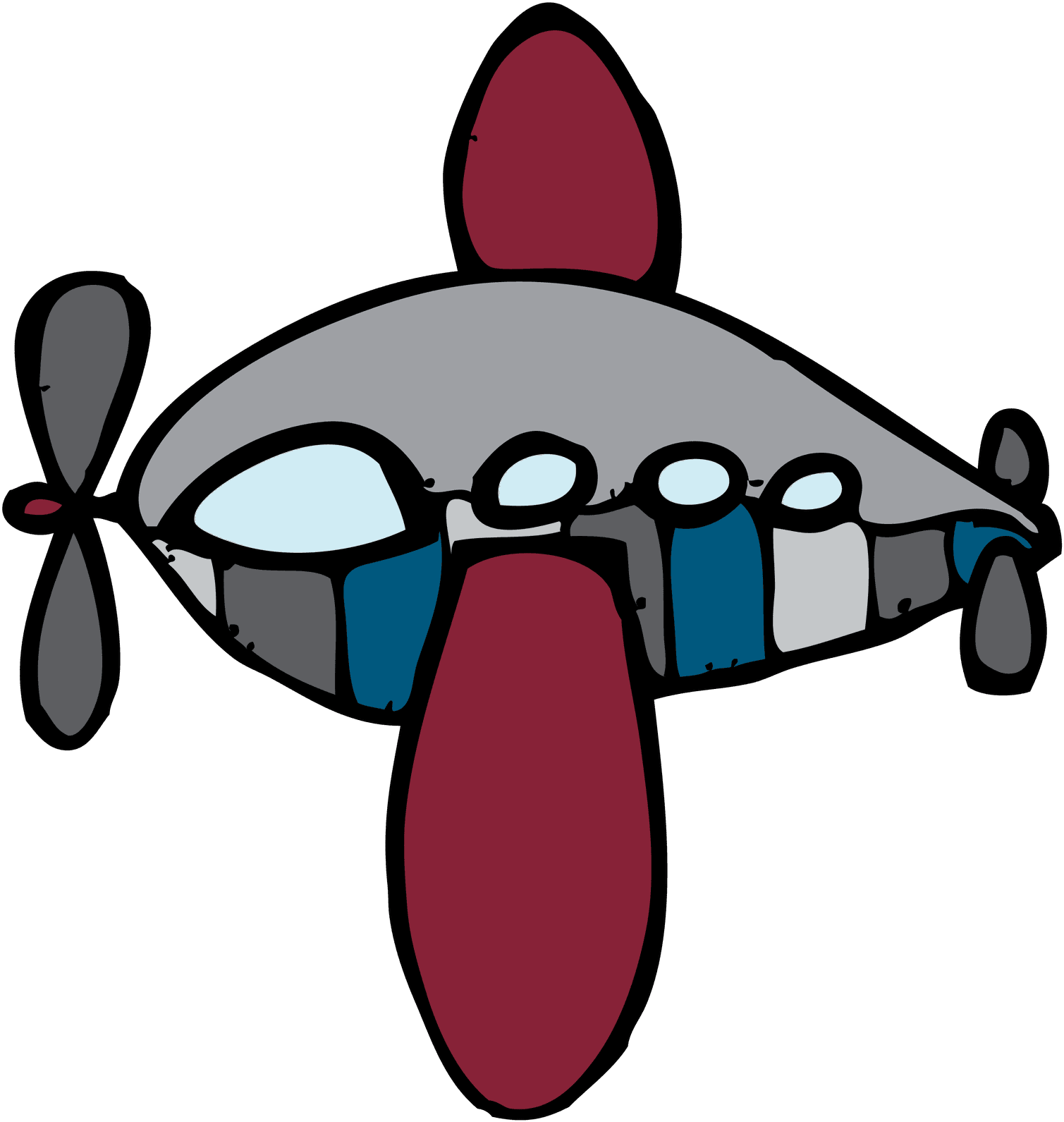 Our Kids Did An Amazing Job At The Aviation Expo - Melonheadz Airplane - Free Transparent PNG Clipart Images Download. - Transparent PNG Free Download | PNGio