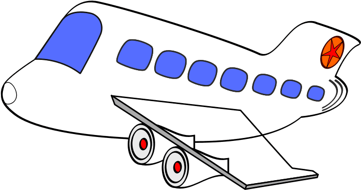 Free Transport Clipart - Transparent Background Cartoon Airplane - Free Transparent PNG Clipart Images Download. - Transparent PNG Free Download | PNGio