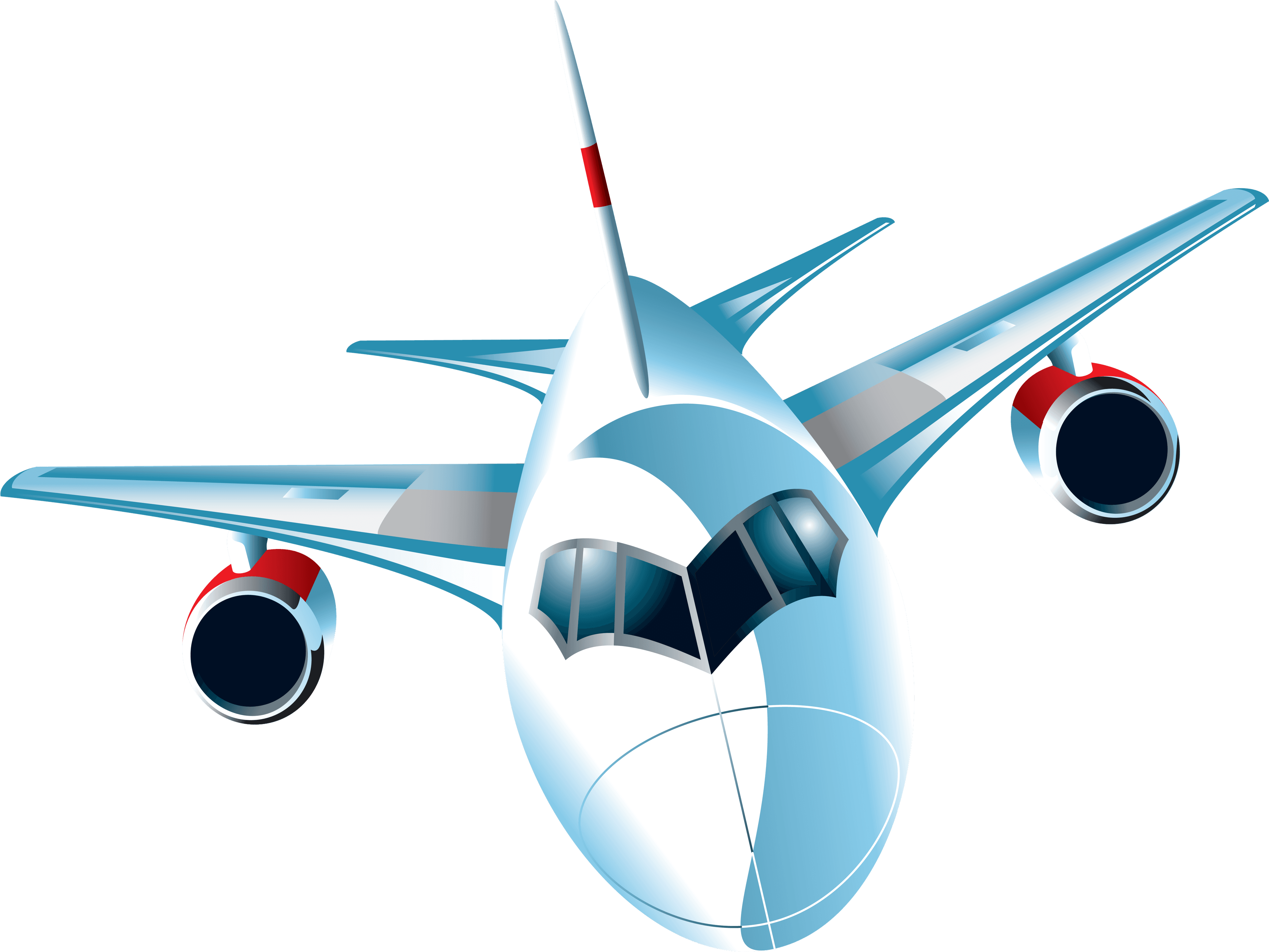 Passenger Airplane Front View Png Clipart - Airplane - Free Transparent PNG Clipart Images Download. - Transparent PNG Free Download | PNGio