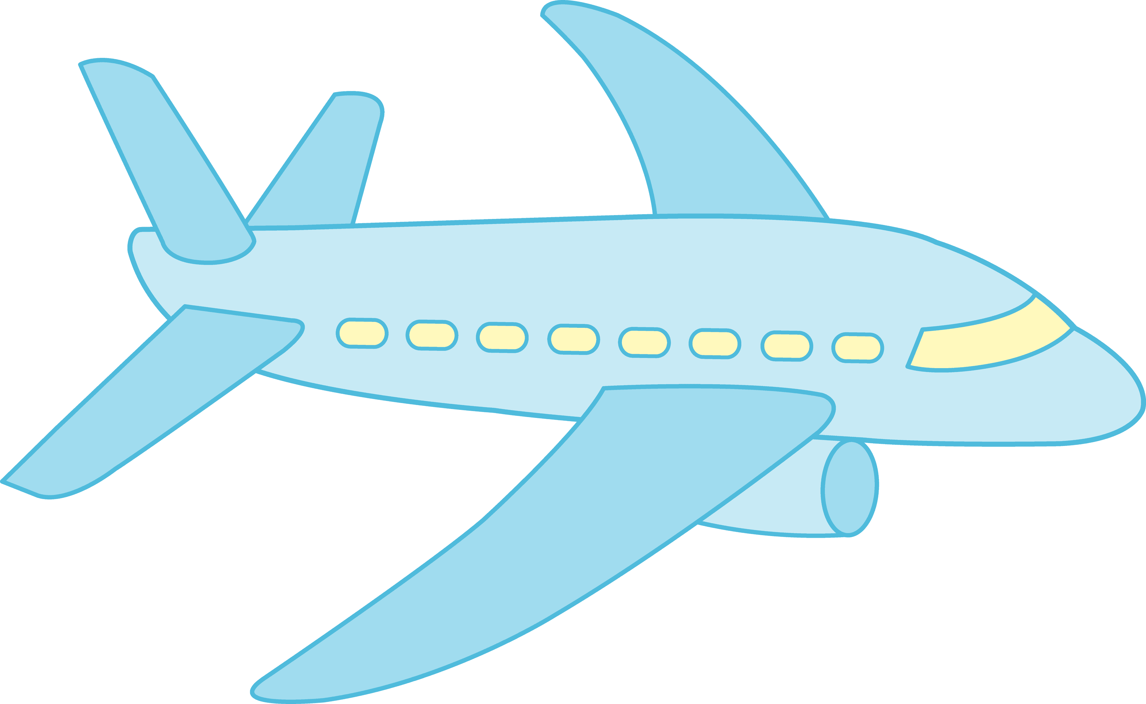 Little Blue Airplane - Blue Airplane - Free Transparent PNG Clipart Images Download. - Transparent PNG Free Download | PNGio
