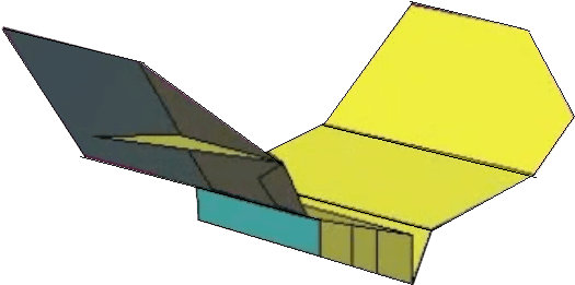 Exotic Paper Airplane - Paper Airplane The Tornado - Free Transparent PNG Clipart Images Download. - Transparent PNG Free Download | PNGio