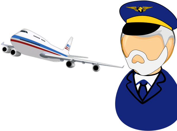 Plane Clipart Captain - Airplane Pilot Png - Free Transparent PNG Clipart Images Download. - Transparent PNG Free Download | PNGio