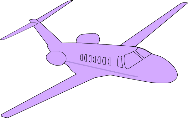Purple Clipart Airplane - Purple Airplane - Free Transparent PNG Clipart Images Download. - Transparent PNG Free Download | PNGio