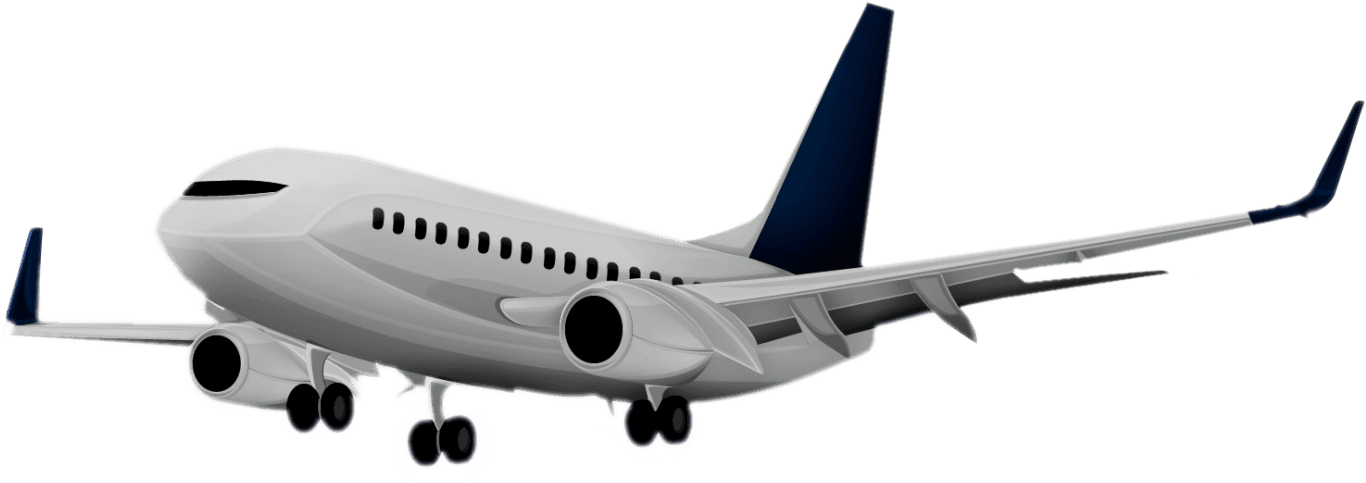Airplane With Banner Png - Airplane White Background - Free Transparent PNG Clipart Images Download. - Transparent PNG Free Download | PNGio