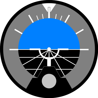 Attitude Indicator Level Flight - Airplane Attitude Indicator - Free Transparent PNG Clipart Images Download. - Transparent PNG Free Download | PNGio