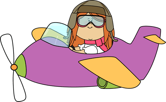 Airplane Pictures For Kids - Girl Flying Airplane Clipart - Free Transparent PNG Clipart Images Download. - Transparent PNG Free Download | PNGio
