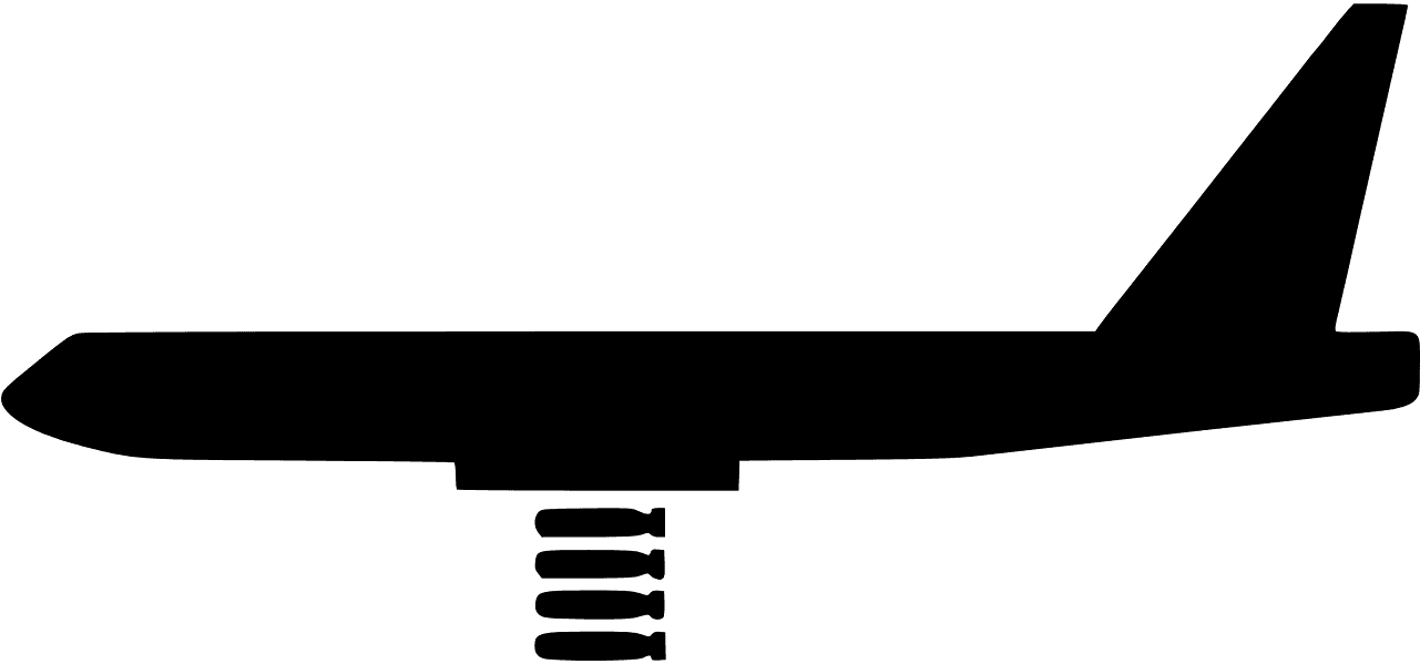 Airplane Boeing B-52 Stratofortress Bomber Clip Art - Airplane Dropping Bombs Drawing - Free Transparent PNG Clipart Images Download. - Transparent PNG Free Download | PNGio