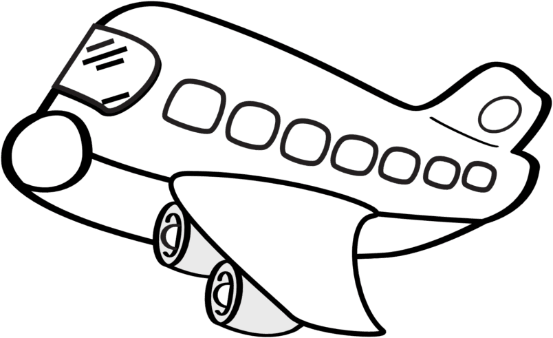 Edgy Baseball Field Clipart 9 Panda - Airplane Black And White Clipart - Free Transparent PNG Clipart Images Download. - Transparent PNG Free Download | PNGio