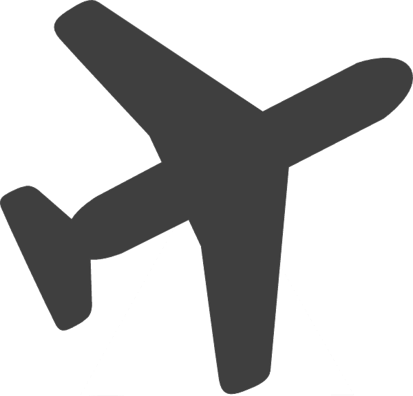 Grey Airplane Clip Art At Clker - Airplane Clipart Grey - Free Transparent PNG Clipart Images Download. - Transparent PNG Free Download | PNGio