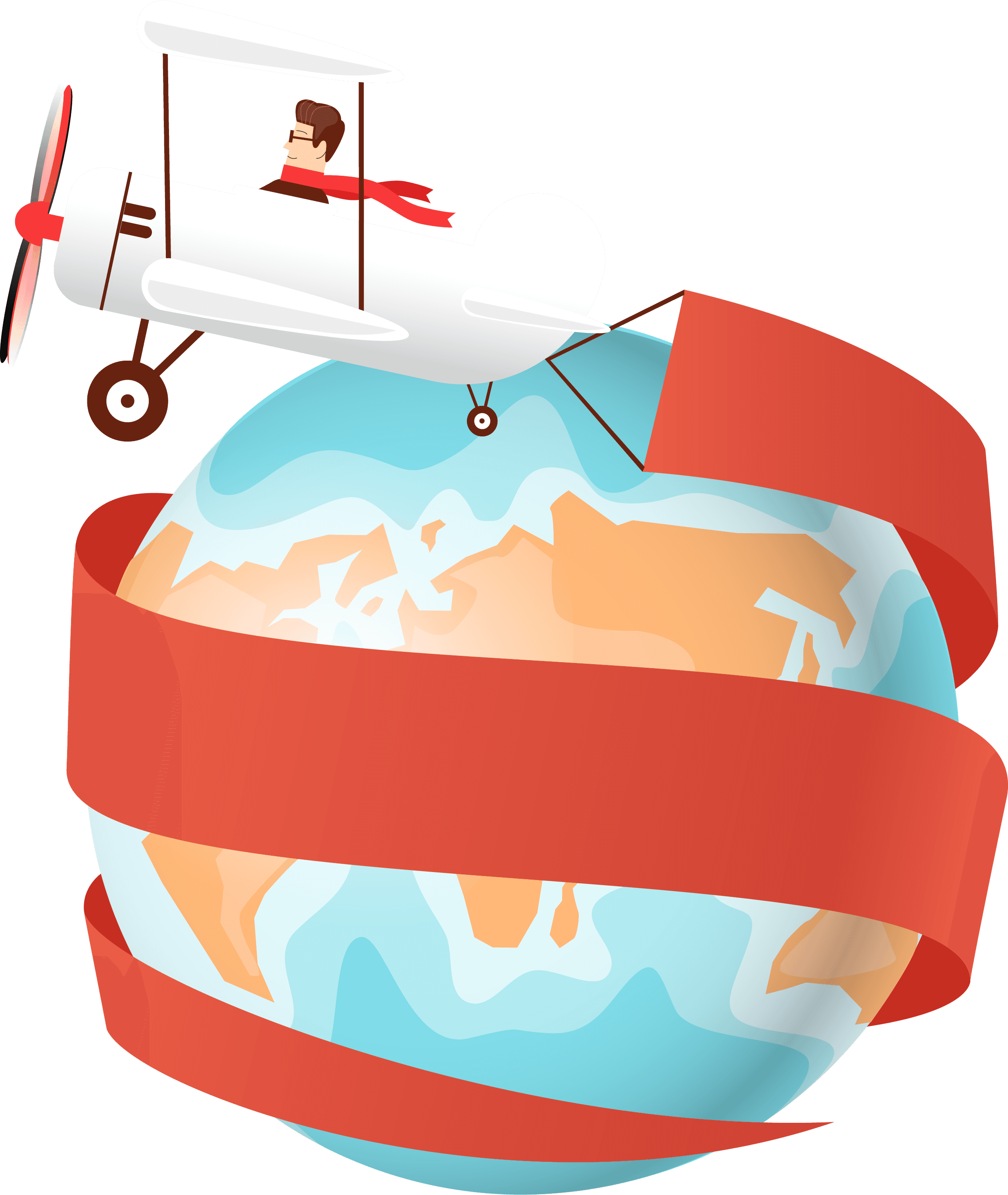 Airplane Vacation Open The To Around World - Airplane Around The World Clipart Png - Free Transparent PNG Clipart Images Download. - Transparent PNG Free Download | PNGio