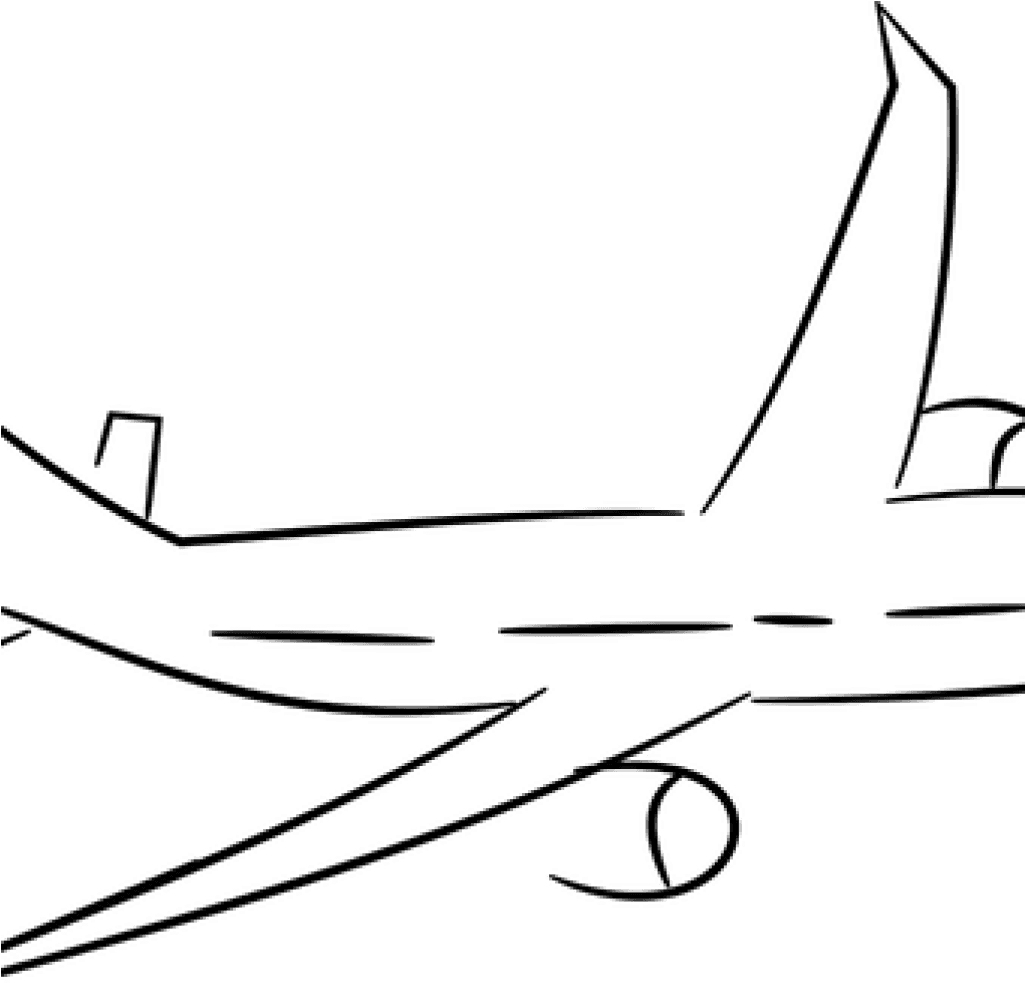 Black And White Airplane Pictures Airplane Images Pixabay - Airplane - Free Transparent PNG Clipart Images Download. - Transparent PNG Free Download | PNGio