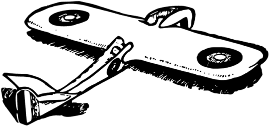 Toy Airplane Paper - 1920s Airplane Clipart - Free Transparent PNG Clipart Images Download. - Transparent PNG Free Download | PNGio