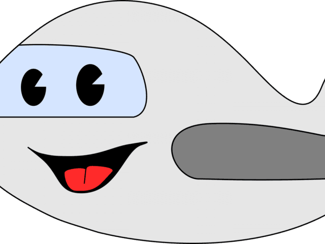 Aircraft Clipart Happy - Airplane Clip Art Cute - Free Transparent PNG Clipart Images Download. - Transparent PNG Free Download | PNGio