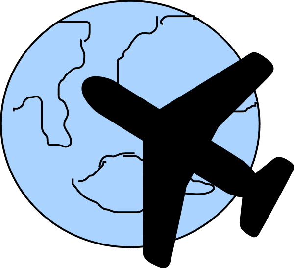 Airplane Clipart Free Plane Clip Art At Clker Vector - Plane Clipart - Free Transparent PNG Clipart Images Download. - Transparent PNG Free Download | PNGio