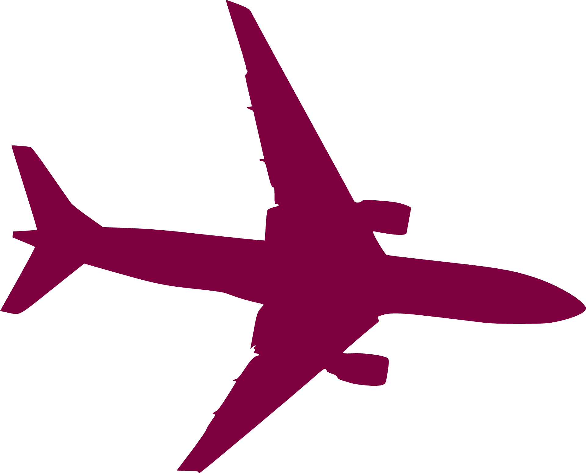 Airplane Aircraft Silhouette Clip Art - Plane Vector - Free Transparent PNG Clipart Images Download. - Transparent PNG Free Download | PNGio