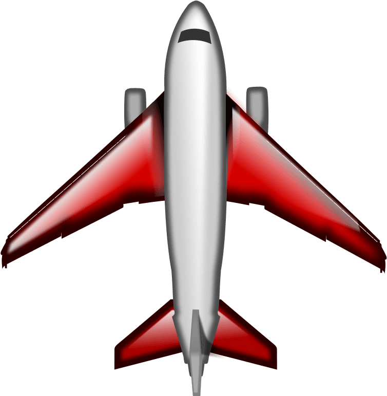 Clip Art Airplane Sounds Free Clipart Images - Cartoon Plane Top View - Free Transparent PNG Clipart Images Download. - Transparent PNG Free Download | PNGio