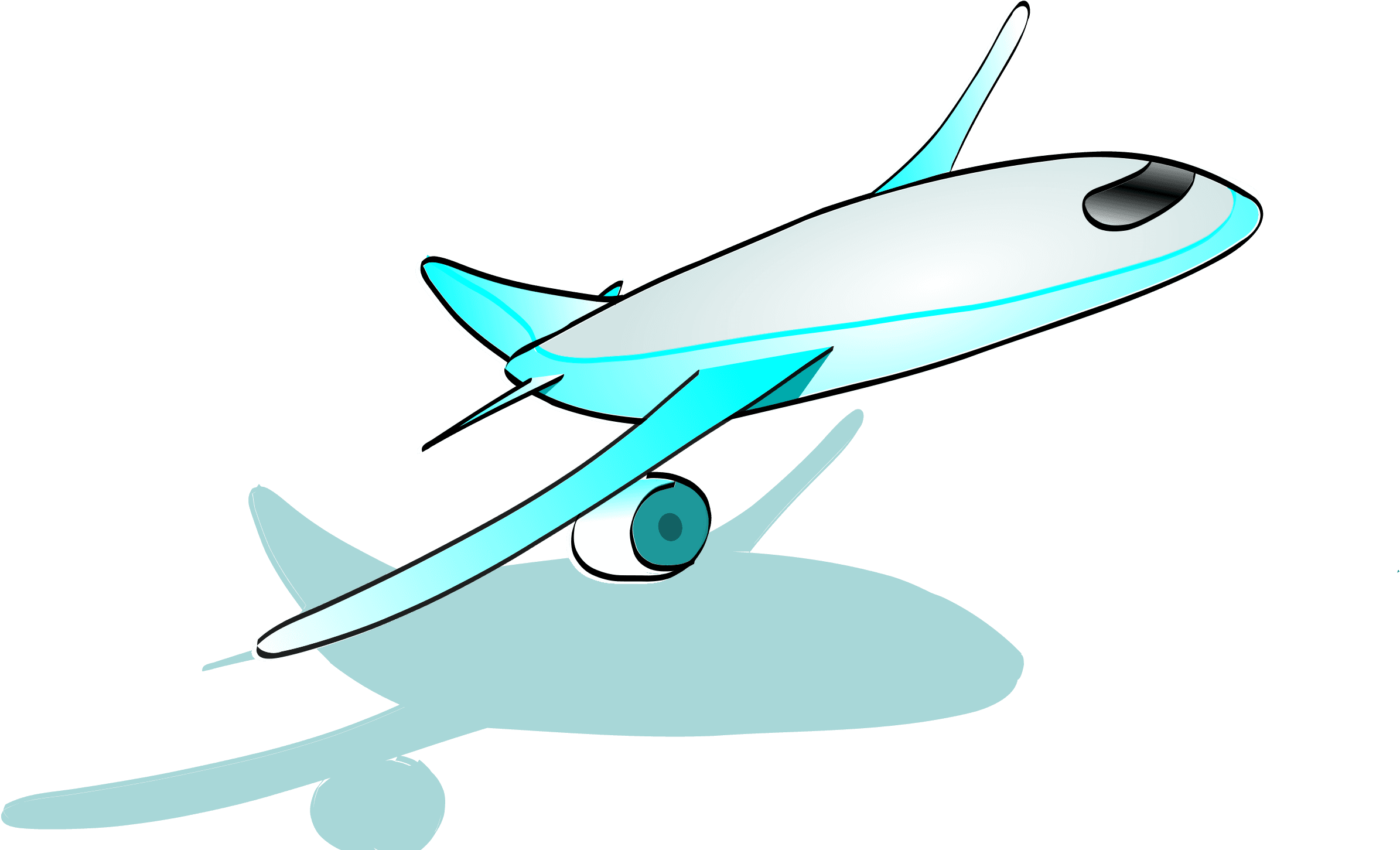 Clipart Airplane Cartoon Sprout - Cartoon Plane Taking Off - Free Transparent PNG Clipart Images Download. - Transparent PNG Free Download | PNGio