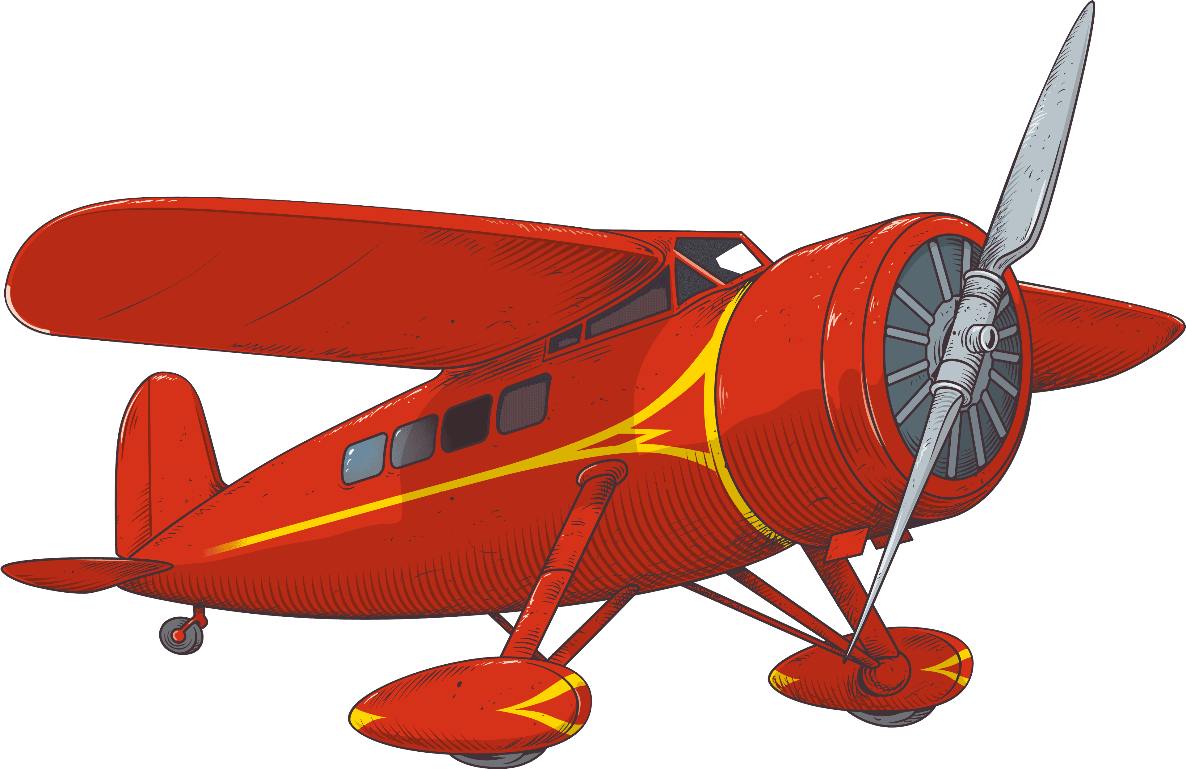 Airplane Clipart Photos Android - Stinson Reliant - Free Transparent PNG Clipart Images Download. - Transparent PNG Free Download | PNGio